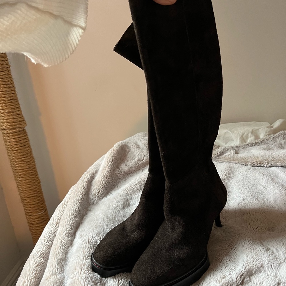 3.1 Phillip Lim Brown Suede Boots